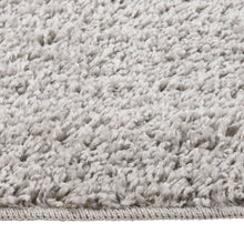 Vloerkleed Shaggy Anti-Slip 200 x 290 cm Lichtgrijs