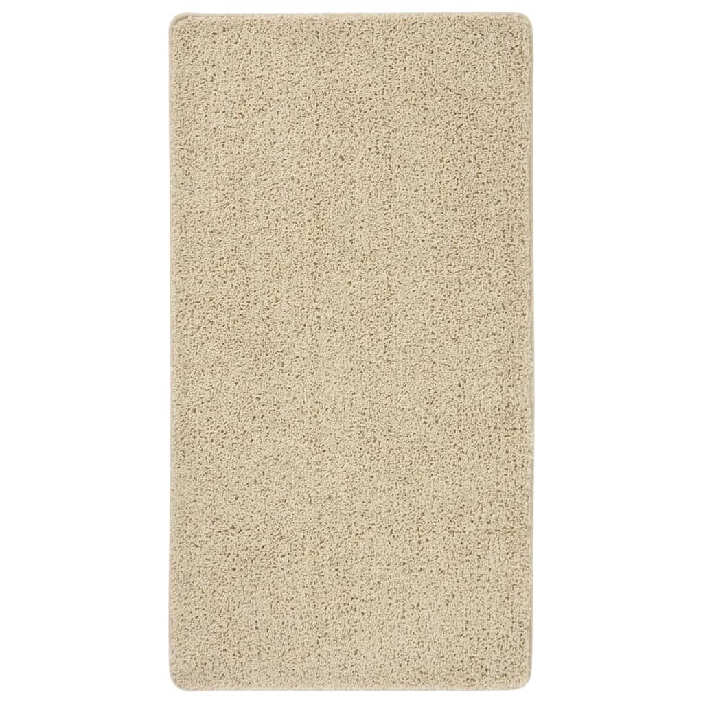 Vloerkleed Shaggy Anti-Slip 80X150Cm Kleurig 80 x 150 cm Crème