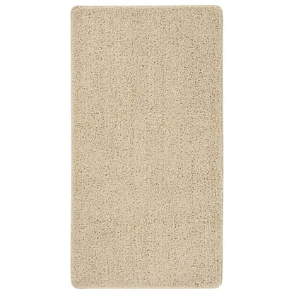 Vloerkleed Shaggy Anti-Slip 80X150Cm Kleurig 80 x 150 cm Crème