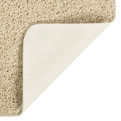 Vloerkleed Shaggy Anti-Slip 80X150Cm Kleurig 80 x 150 cm Crème