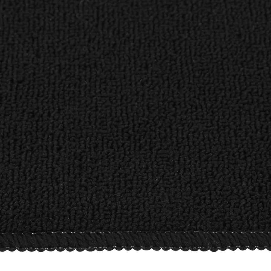Trapmatten Anti-Slip Rechthoekig 60 x 25 cm Zwart