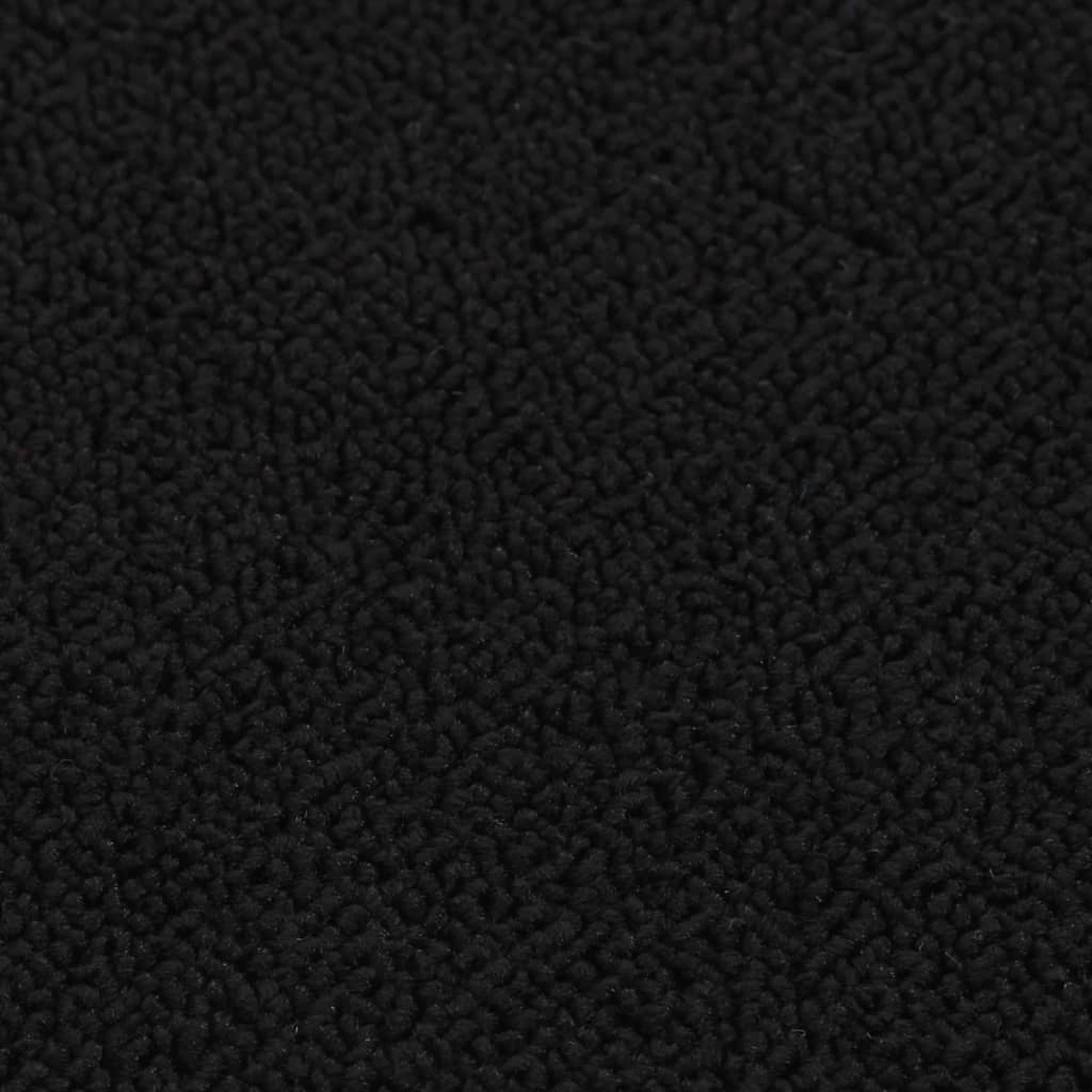 Trapmatten Anti-Slip Rechthoekig 60 x 25 cm Zwart