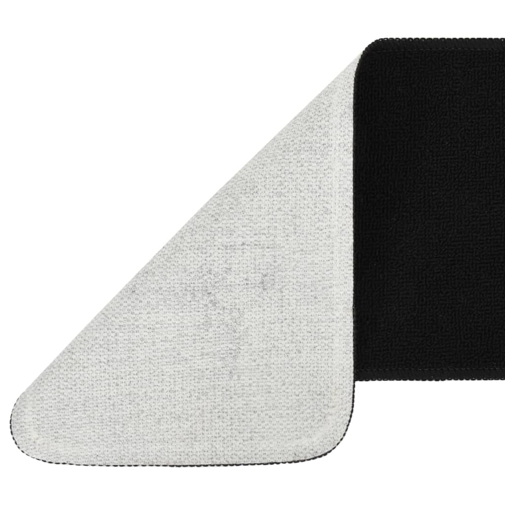 Trapmatten Anti-Slip Rechthoekig 75 x 20 cm Zwart