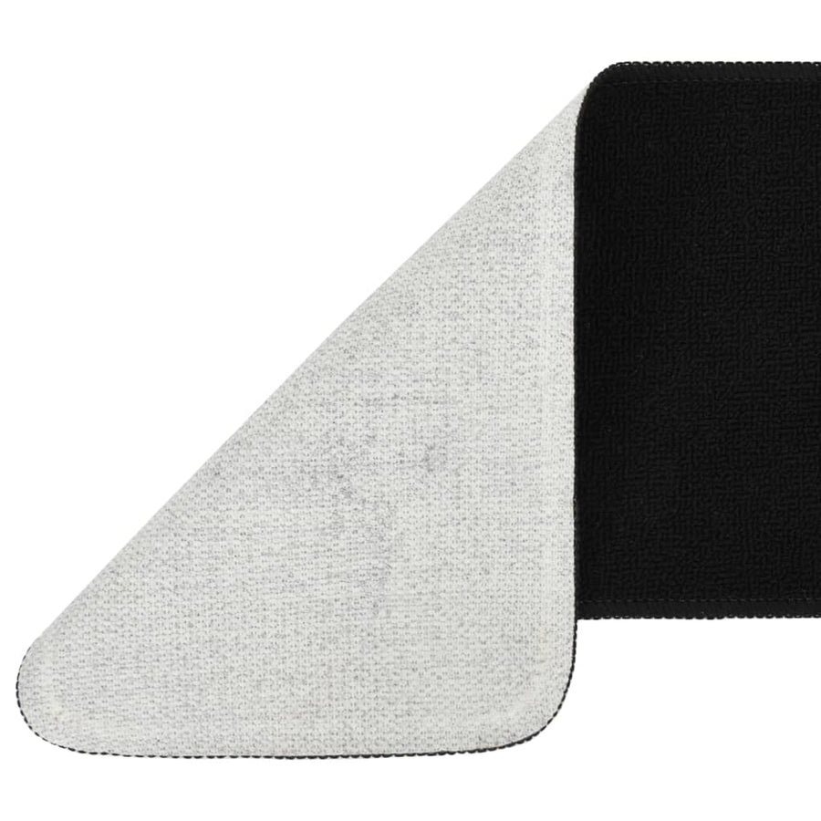 Trapmatten Anti-Slip Rechthoekig 75 x 20 cm Zwart