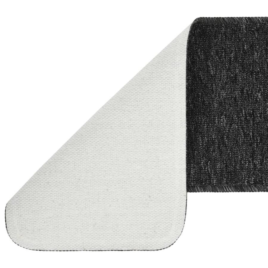 Trapmatten Anti-Slip Rechthoekig Kleur 60 x 25 cm Antraciet