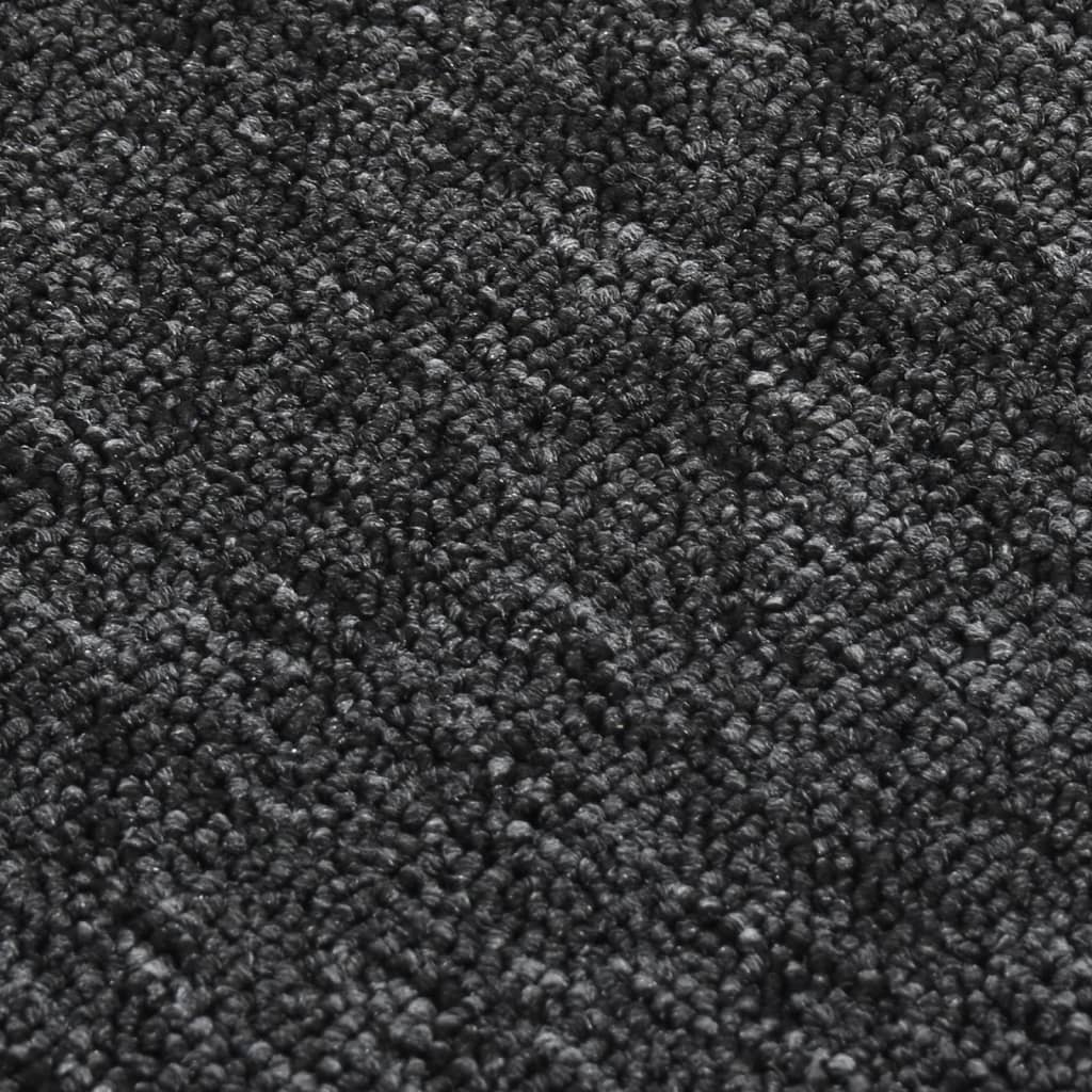 Trapmatten Anti-Slip Rechthoekig Kleur 60 x 25 cm Antraciet