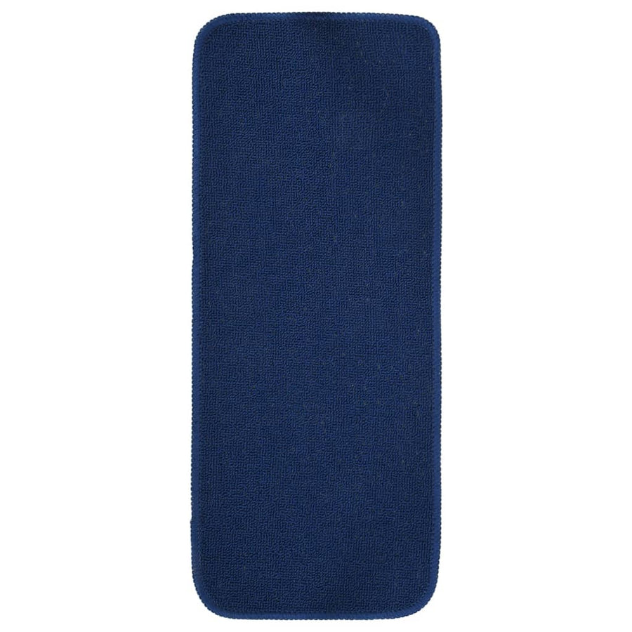Trapmatten 15 st anti-slip rechthoekig 60x25 cm marineblauw