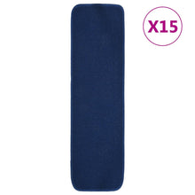 Trapmatten Anti-Slip Rechthoekig Marine 75 x 20 cm Blauw