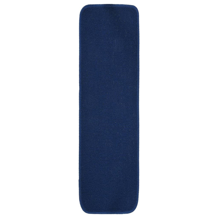 Trapmatten Anti-Slip Rechthoekig Marine 75 x 20 cm Blauw