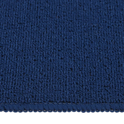 Trapmatten Anti-Slip Rechthoekig Marine 75 x 20 cm Blauw