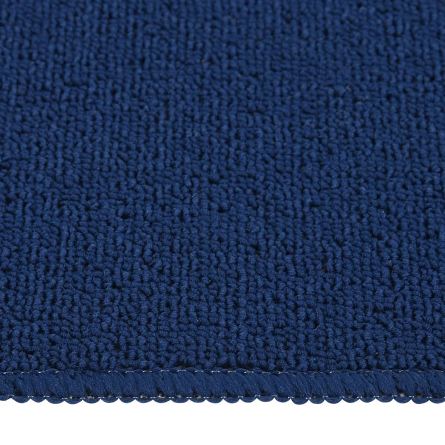 Trapmatten Anti-Slip Rechthoekig Marine 75 x 20 cm Blauw