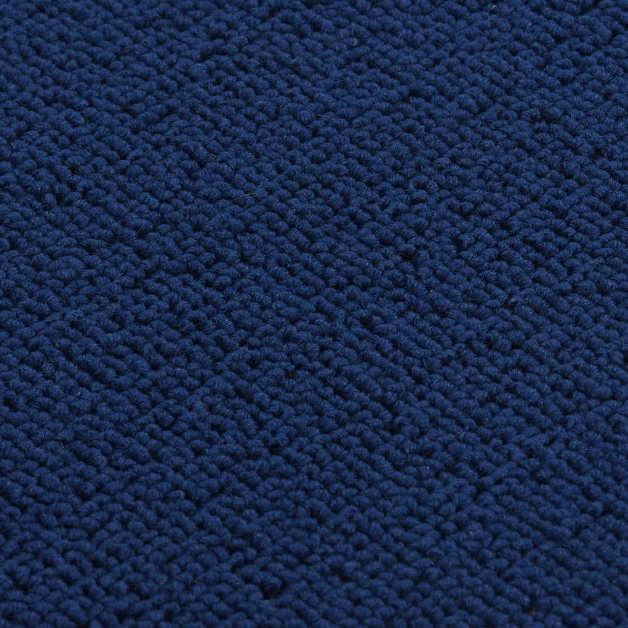 Trapmatten Anti-Slip Rechthoekig Marine 75 x 20 cm Blauw