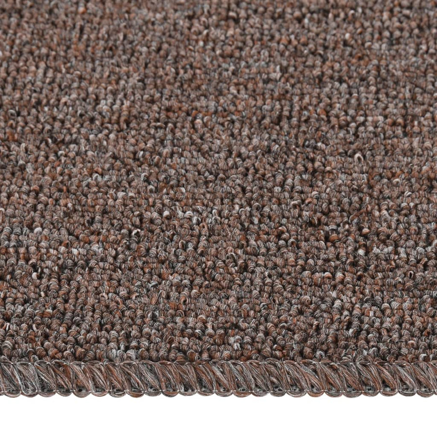 Trapmatten Anti-Slip Rechthoekig 75 x 20 cm Bruin