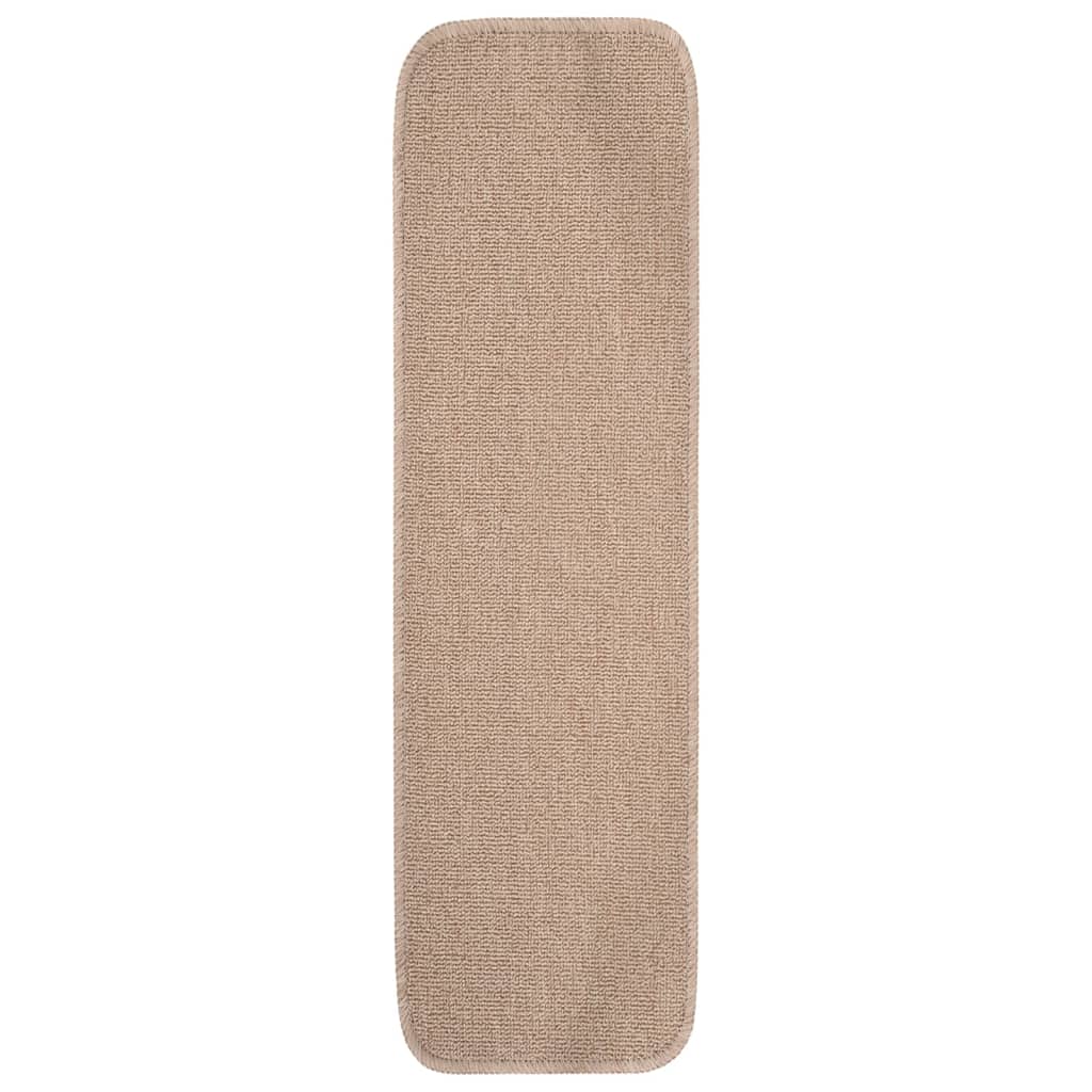 Trapmatten Anti-Slip Rechthoekig 75 x 20 cm Beige