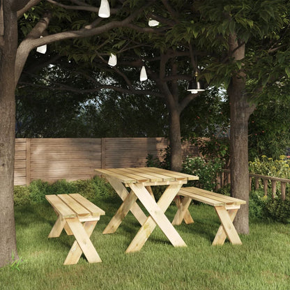 Tuinbank 0 Cm Geïmpregneerd Grenenhout 110 x 36 x 44 cm