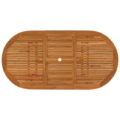 Tuintafel 200X100X75 Cm Massief Eucalyptushout