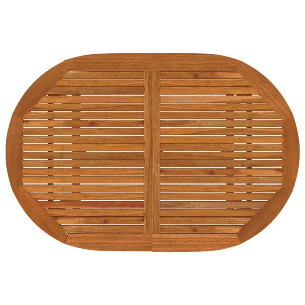 Tuintafel 200X100X75 Cm Massief Eucalyptushout
