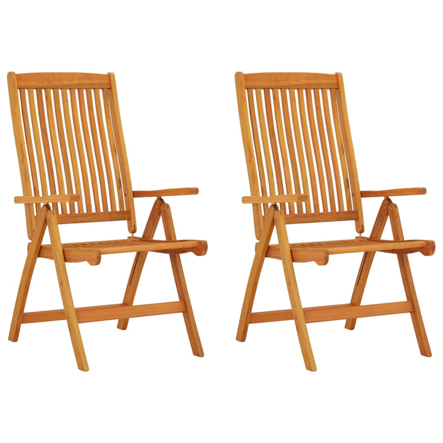 Tuinstoelen Inklapbaar Massief Eucalyptushout 2