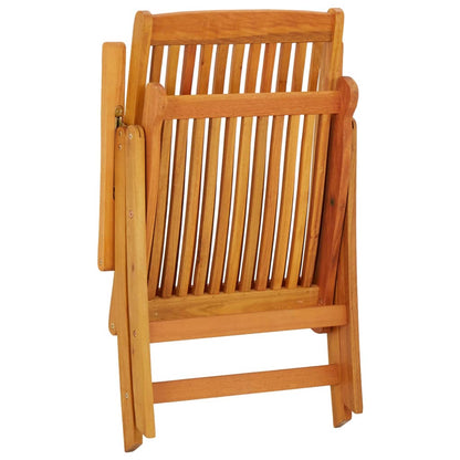 Tuinstoelen Inklapbaar Massief Eucalyptushout 2