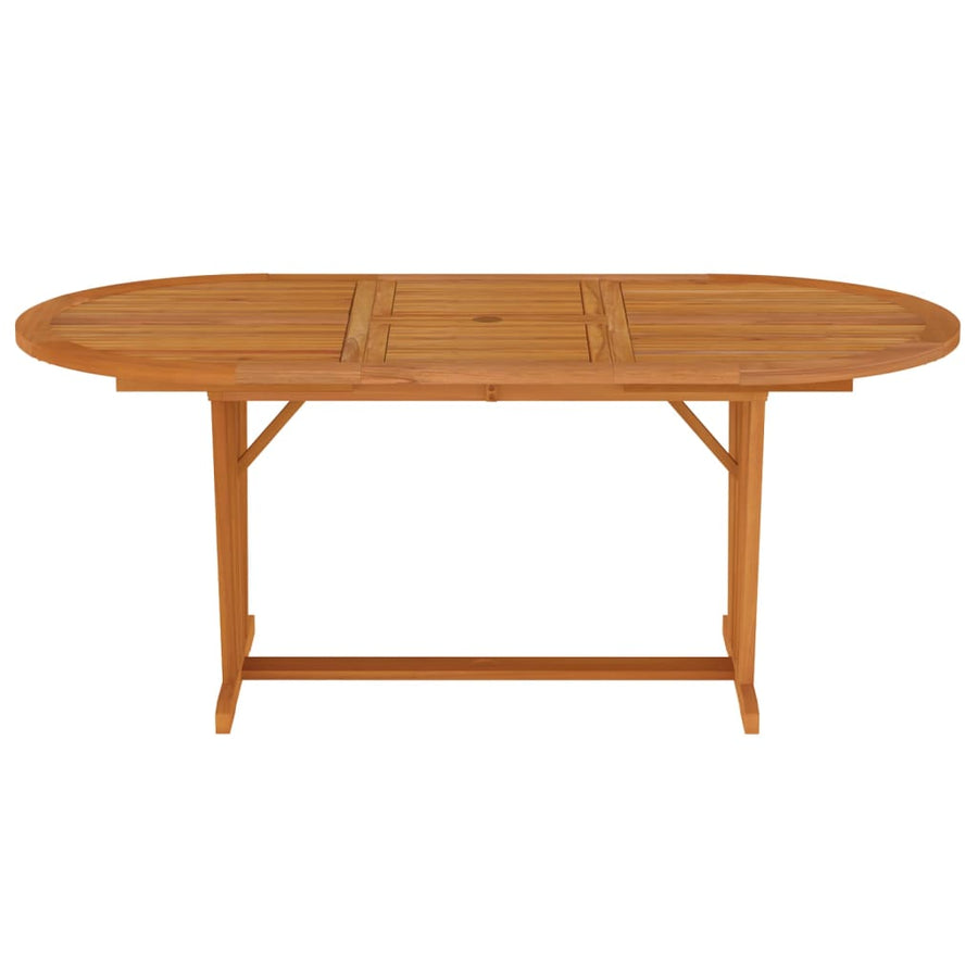 Tuintafel 200X100X75 Cm Massief Eucalyptushout