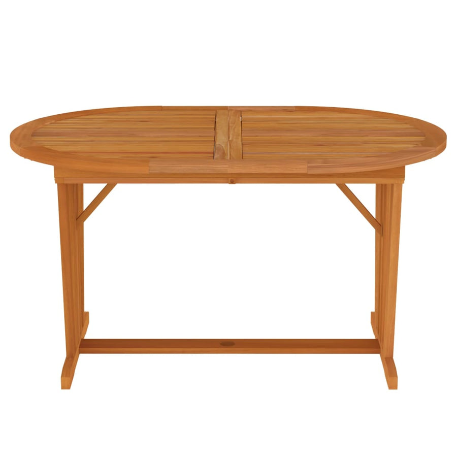 Tuintafel 200X100X75 Cm Massief Eucalyptushout