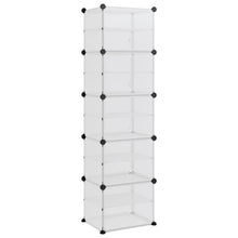 Schoenenrek 44X3,5X53,5 Cm Polypropeen Transparant 44 x 31.5 x 153.5 cm Doorzichtig
