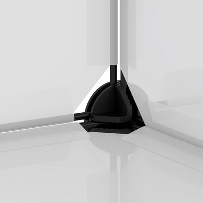 Schoenenrek 44X3,5X53,5 Cm Polypropeen Transparant 44 x 31.5 x 153.5 cm Doorzichtig