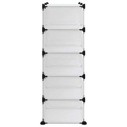 Schoenenrek 84X32X88,5 Cm Polypropeen Transparant