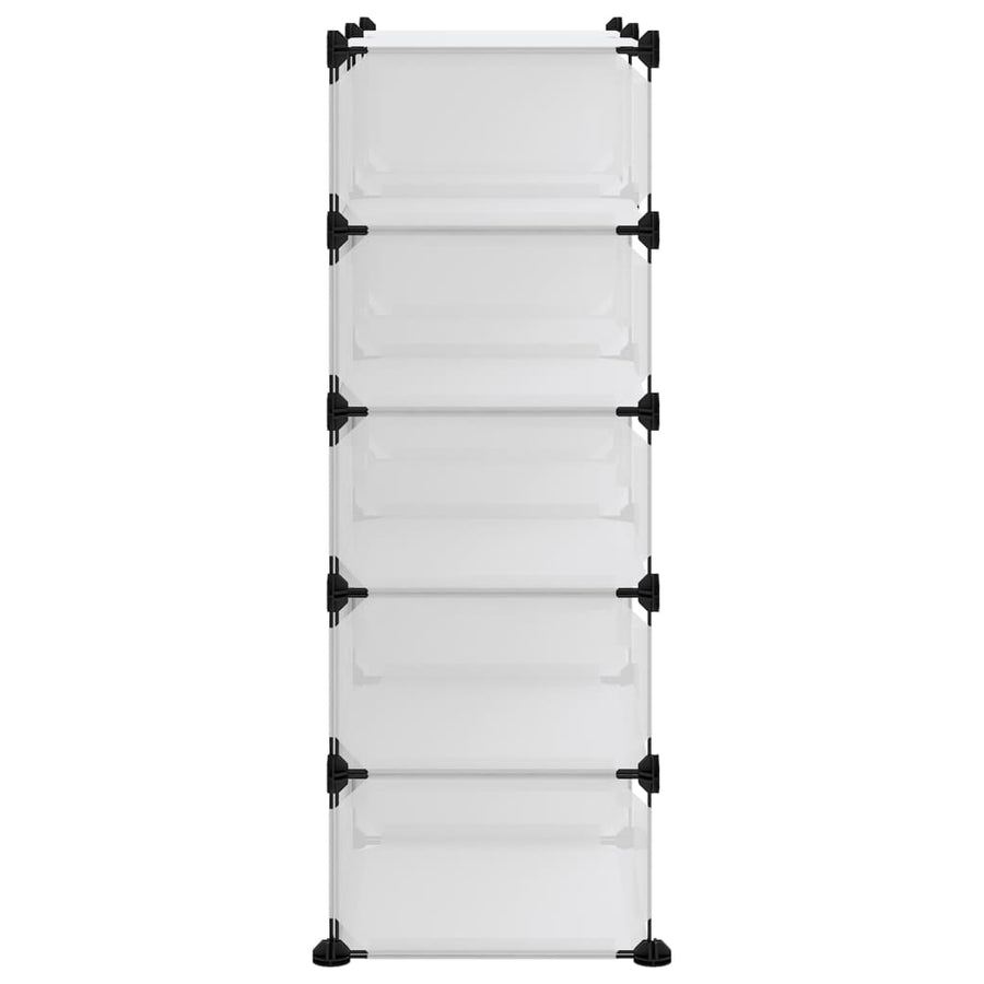 Schoenenrek 84X32X88,5 Cm Polypropeen Transparant
