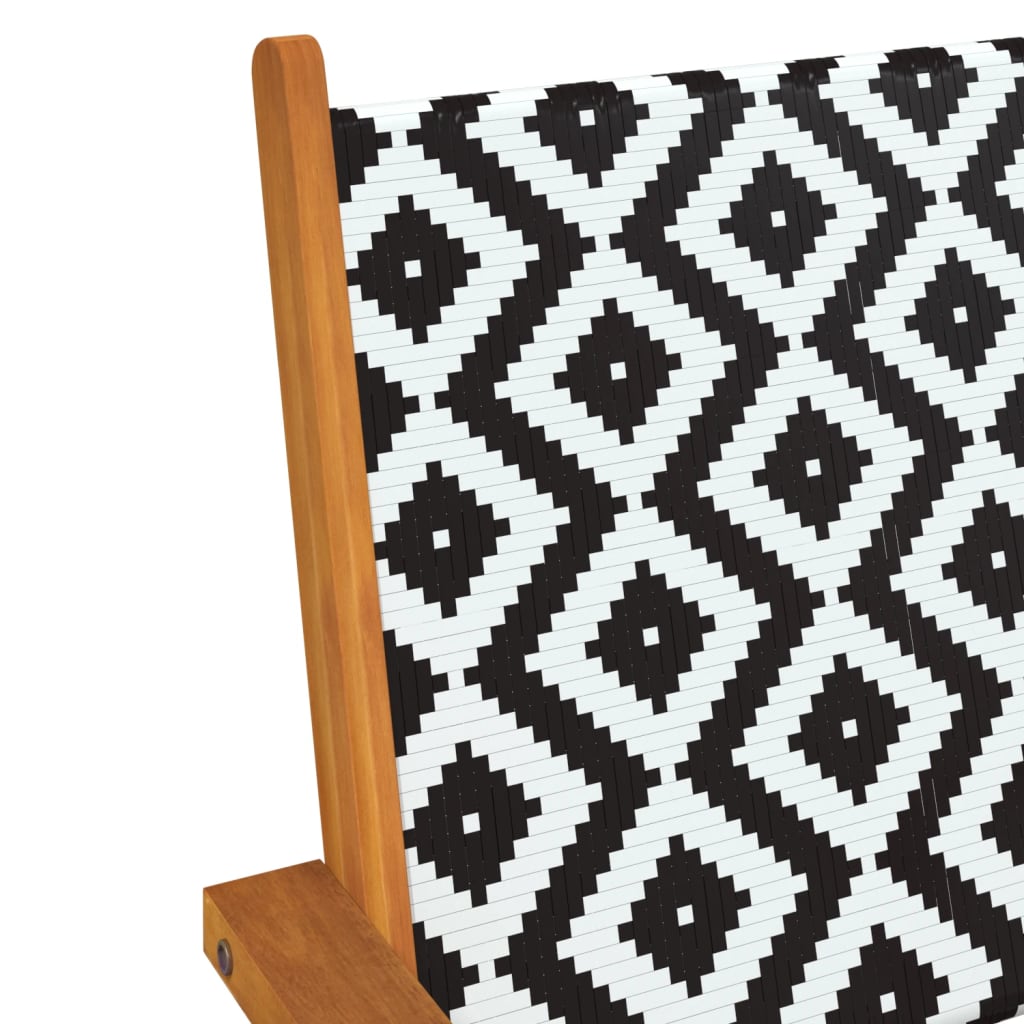 Tuinstoelen 6 stuks massief acaciahout