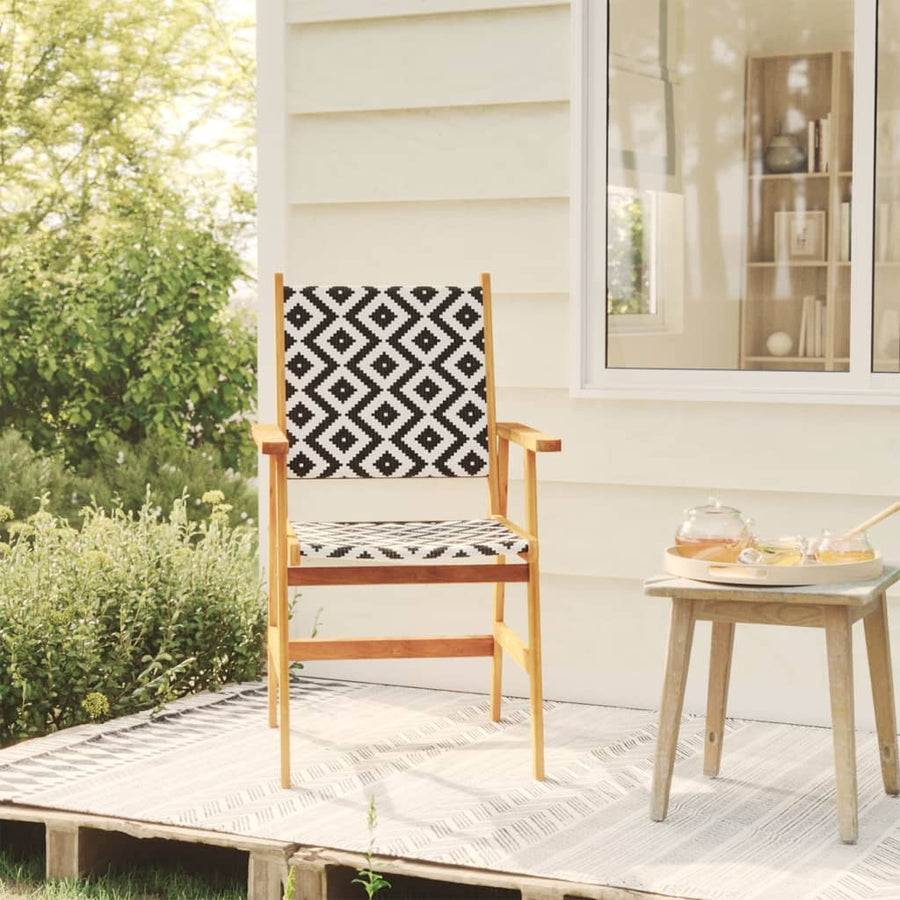 Tuinstoelen 6 stuks massief acaciahout