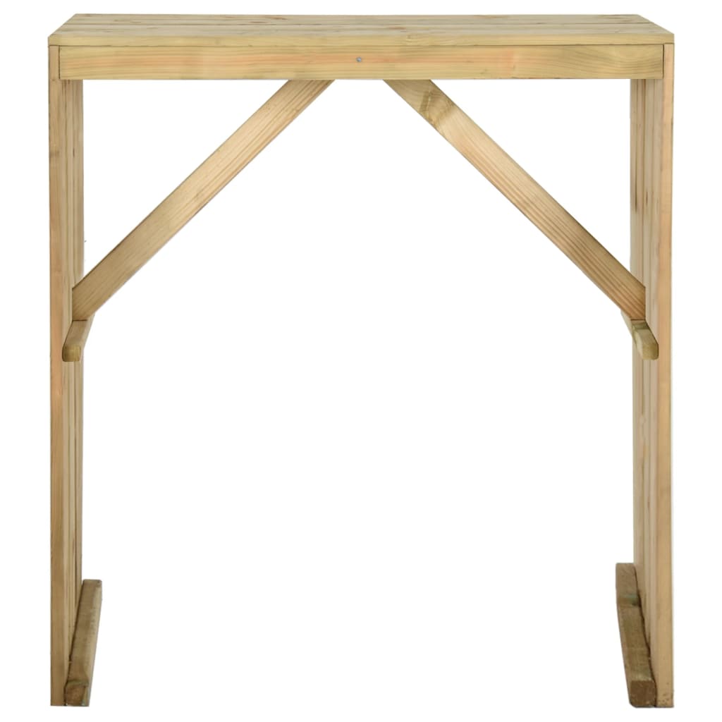 5-Delige Tuinbarset Geïmpregneerd Grenenhout
