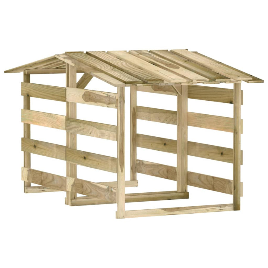 Pergola's Met Dak Geïmpregneerd Grenenhout 2 100 x 90 x 100 cm