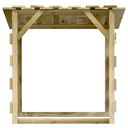 Pergola's Met Dak Geïmpregneerd Grenenhout 4 100 x 90 x 100 cm
