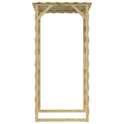 Pergola's Met Dak Geïmpregneerd Grenenhout 2 100 x 90 x 200 cm