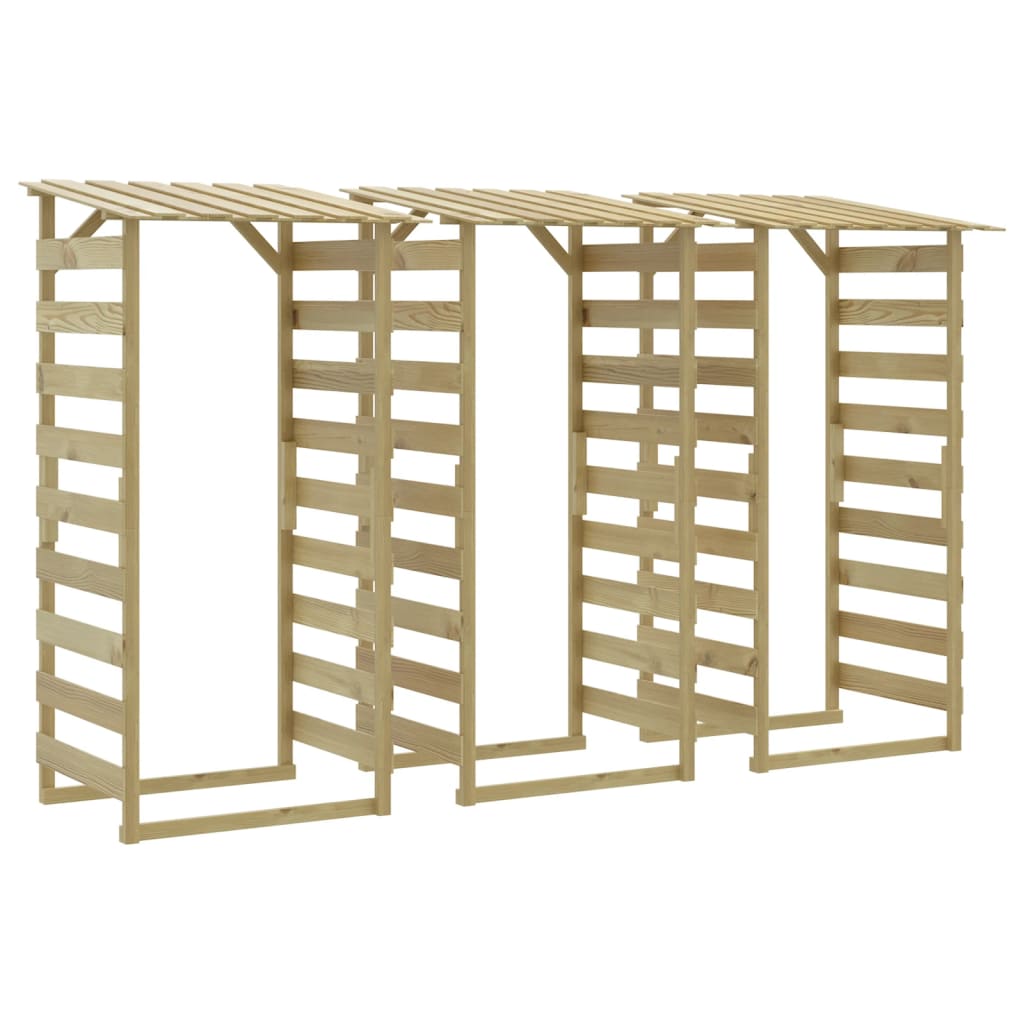 Pergola's Met Dak Geïmpregneerd Grenenhout 3 100 x 90 x 200 cm