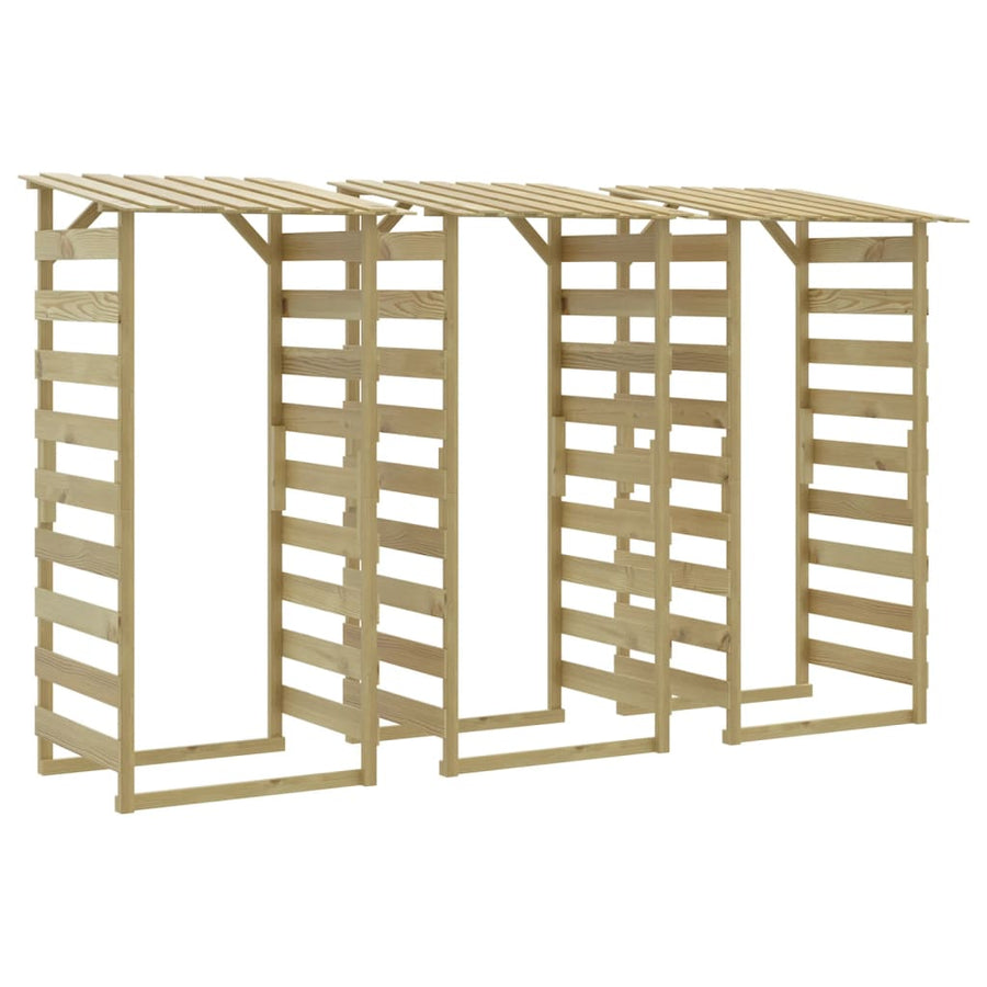 Pergola's Met Dak Geïmpregneerd Grenenhout 3 100 x 90 x 200 cm