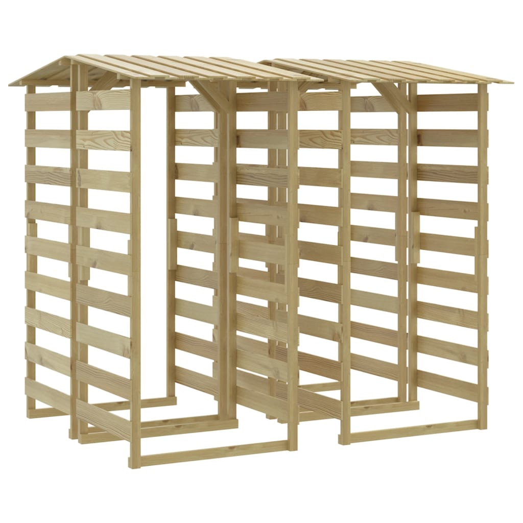 Pergola's Met Dak Geïmpregneerd Grenenhout 4 100 x 90 x 200 cm