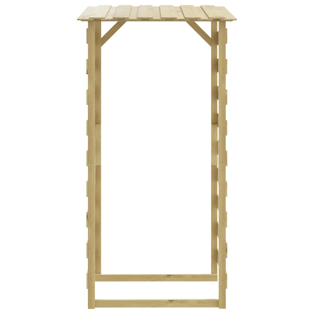 Pergola's Met Dak Geïmpregneerd Grenenhout 4 100 x 90 x 200 cm