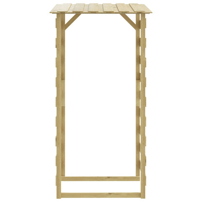 Pergola's Met Dak Geïmpregneerd Grenenhout 4 100 x 90 x 200 cm