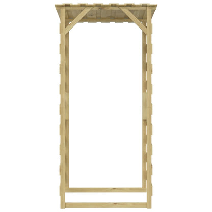 Pergola's Met Dak Geïmpregneerd Grenenhout 6 100 x 90 x 200 cm