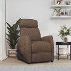 Fauteuil Verstelbaar Stof Bruin