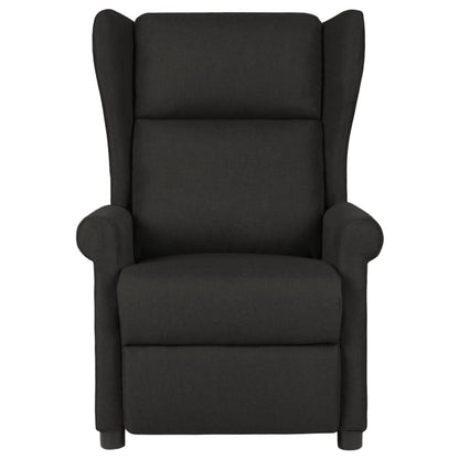 Fauteuil Verstelbaar Stof Zwart