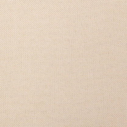 Fauteuil verstelbaar stof crèmekleurig