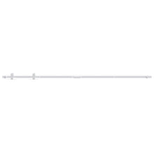 Ophangset Voor Minischuifdeur Koolstofstaal Wit Enkele deur 183 cm