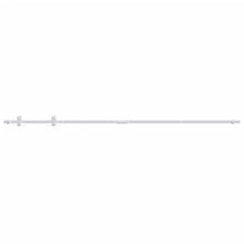 Ophangset voor minischuifdeur 200 cm koolstofstaal wit 200 cm Wit