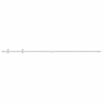 Ophangset voor minischuifdeur 200 cm koolstofstaal wit 200 cm Wit