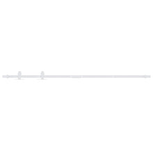 Ophangset Voor Minischuifdeur Koolstofstaal 152 cm Wit