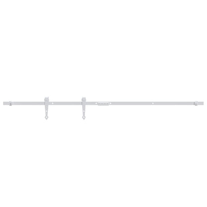 Ophangset Voor Minischuifdeur 152 Cm Koolstofstaal Wit