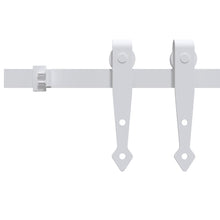 Ophangset Voor Minischuifdeur 152 Cm Koolstofstaal Wit
